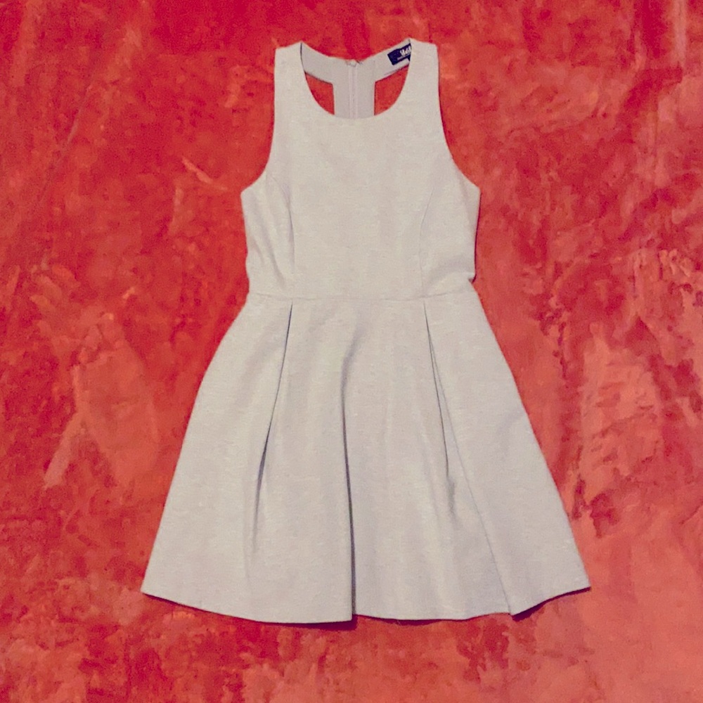 LuLu’s Grey Mini Skater Dress